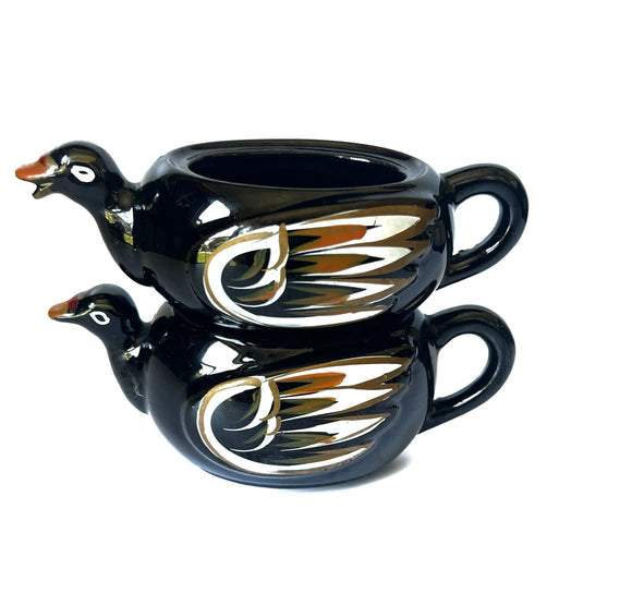 Candle holders ( Black Swans)